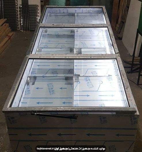 یخجال خوابیده ماهی فروشی