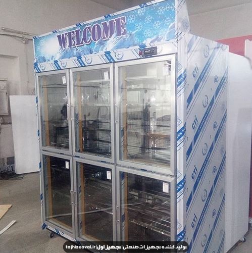 یخچال ایستاده 6 درب استیل