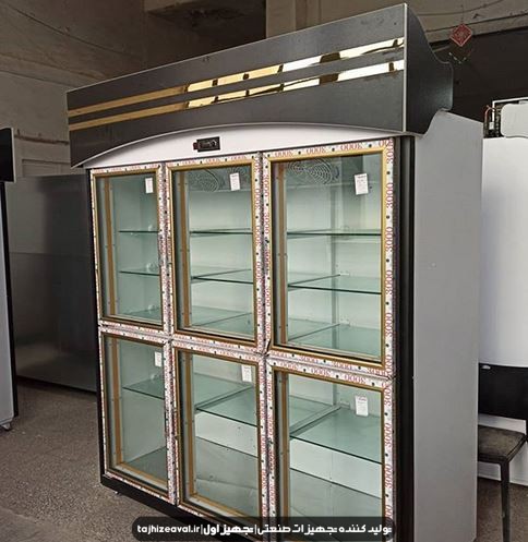 یخچال ایستاده 6 درب استیل