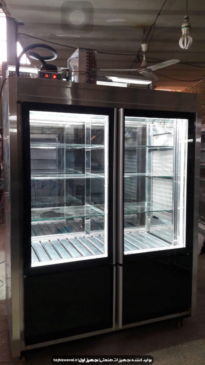 یخچال ایستاده استیل 1.5 متری