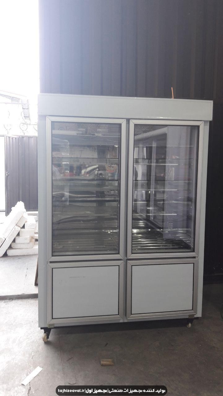 یخچال ایستاده استیل 1.5 متری