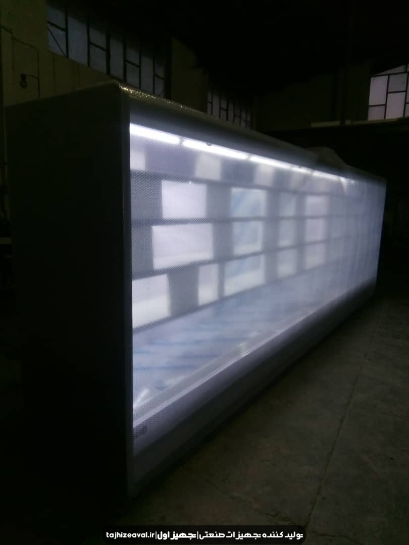 یخچال ایستاده بدون درب سایز بزرگ متراژ بالا