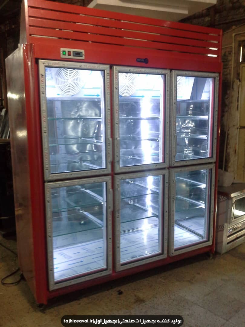 یخچال ایستاده سوپری 6 شش درب نوفراست رنگی