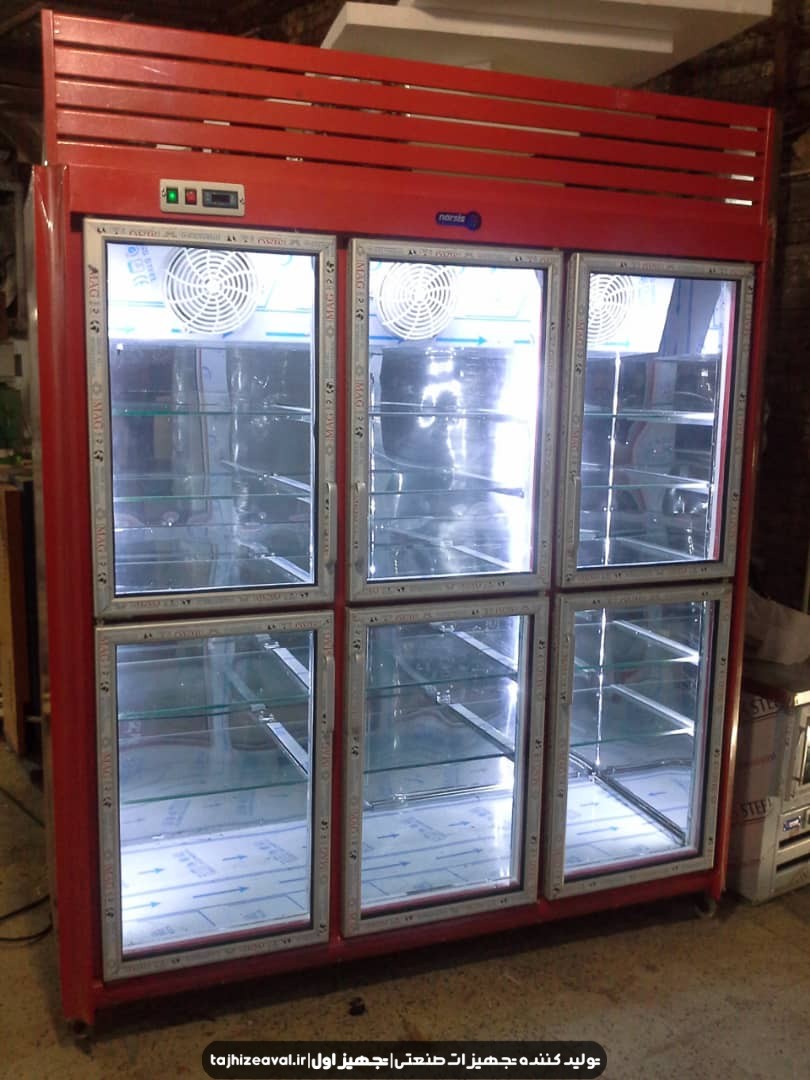 یخچال ایستاده سوپری 6 شش درب نوفراست رنگی