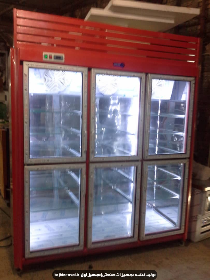 یخچال ایستاده سوپری 6 شش درب نوفراست رنگی