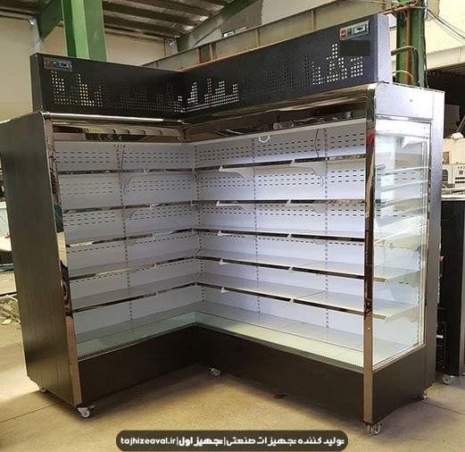 یخچال ایستاده پرده هوا سه کنج