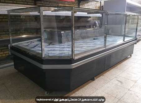 یخچال جزیره 5 متری با دو کمپرسور