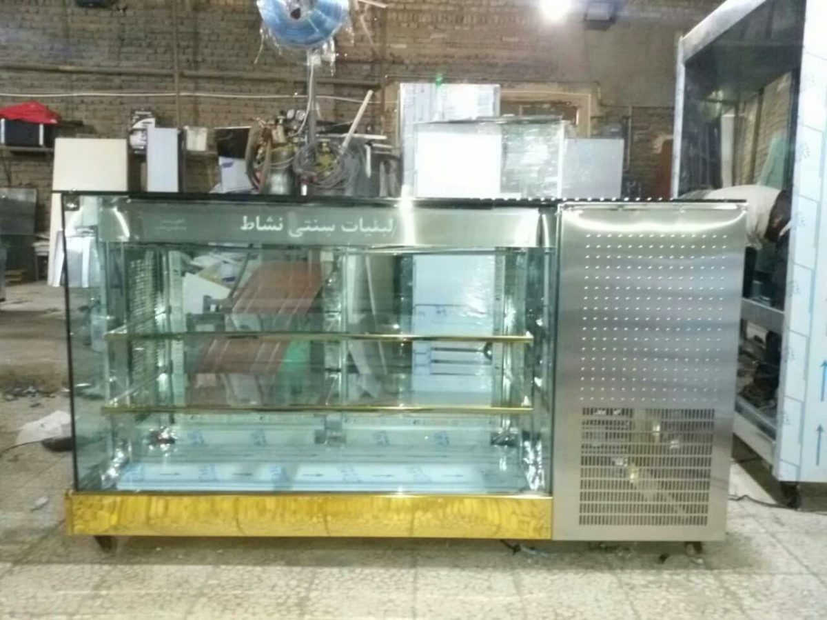 یخچال مکعبی ویترینی لبنیاتی