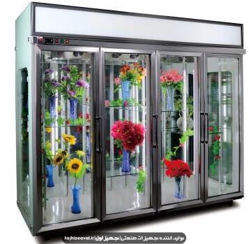 یخچال ویترینی گل فروشی