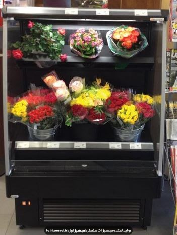 یخچال ویترینی گل فروشی