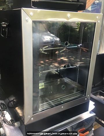 جوجه گردان رومیزی 2 سیخ گازی