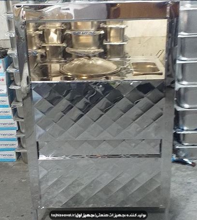 دستگاه ذرت مکزیکی با نمای آینه کاری