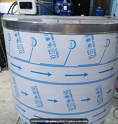 دستگاه شیرسردکن 500 لیتری