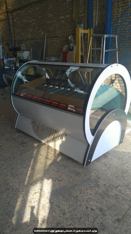 تاپینگ بستنی 20 کاسه شامپاینی مدل جدید