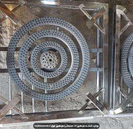 اجاق گاز تمام پروفیلی استیل